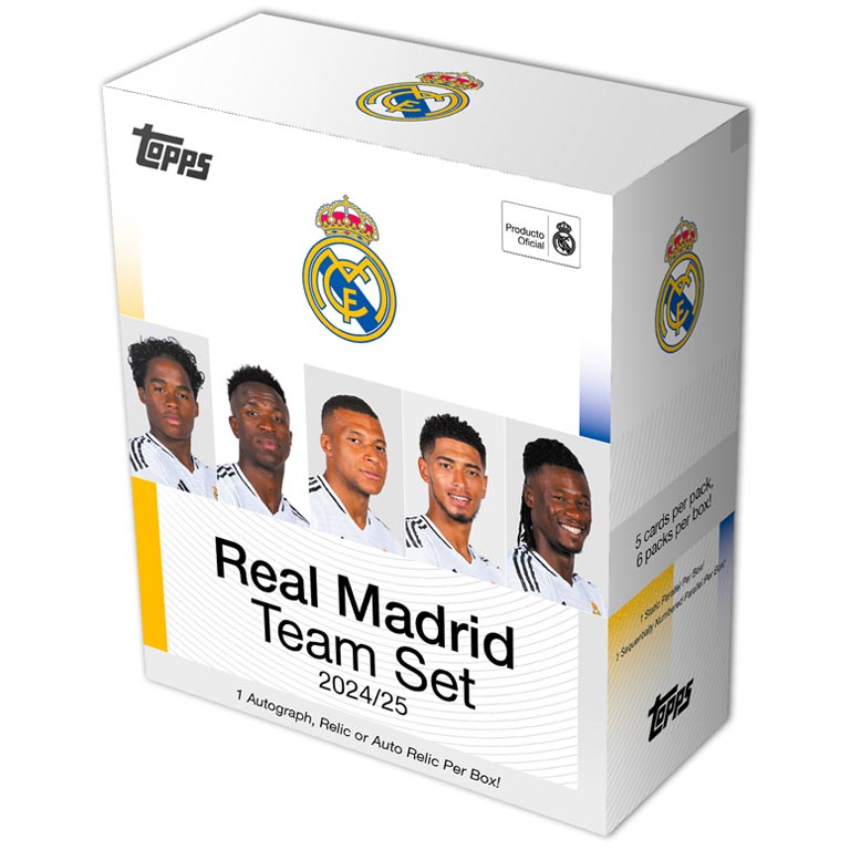 2024-25 TOPPS Real Madrid C.F. Official Team Set