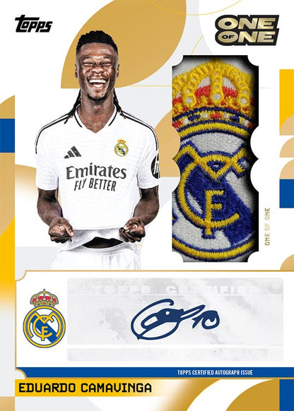 2024-25 TOPPS Real Madrid C.F. Official Team Set