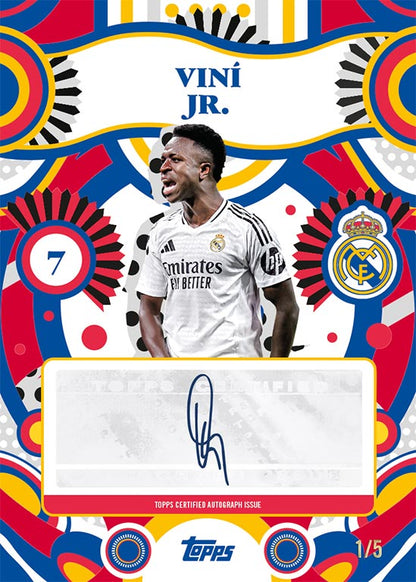 2024-25 TOPPS Real Madrid C.F. Official Team Set