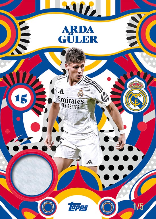 2024-25 TOPPS Real Madrid C.F. Official Team Set