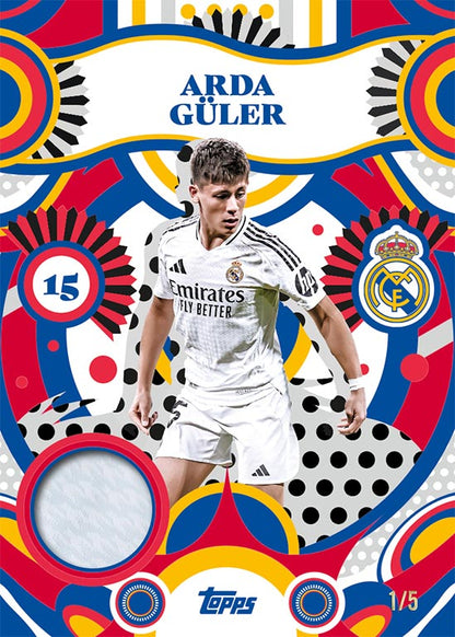 2024-25 TOPPS Real Madrid C.F. Official Team Set