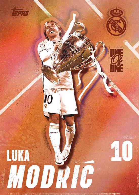 2024-25 TOPPS Real Madrid C.F. Official Team Set