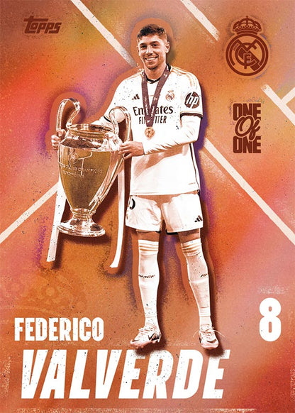 2024-25 TOPPS Real Madrid C.F. Official Team Set